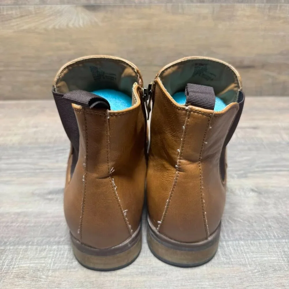 Madden Vince Tan Ankle Boots Men's Size 12